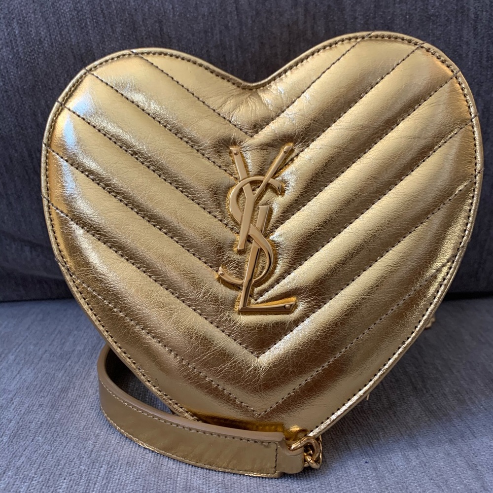 !SOLD!Saint Laurent heart bag